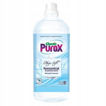 PUR Mehčalec za perilo Mega Soft 1,8 l - brez dišav