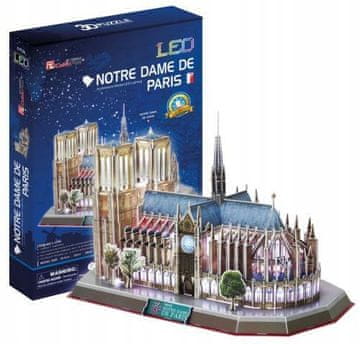 Bic 3D sestavljanka Katedrala Notre Dame 149 kosov 20509 DANTE str. 12