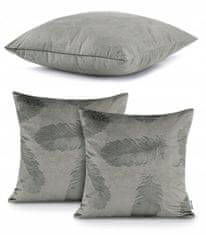 AmeliaHome Dekorativna prevleka za vzglavnik 2 kosa, elegantna 45 x 45 cm