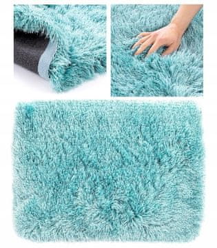 AmeliaHome Preproga Floro 160 x 200 cm mehka, debela, kosmata preproga za dnevno sobo