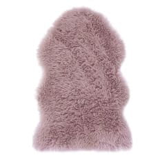AmeliaHome Dokka nepravilna preproga 75 x 150 cm roza mehka moderna dolga