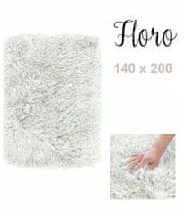 AmeliaHome Preproga Floro 140 x 200 cm, kosmata, velika, mehka, puhasta