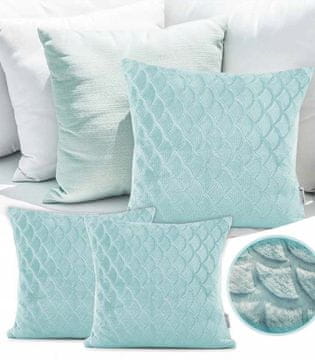 DecoKing Dekorativna prevleka za vzglavnik Sardi 45 x 45 2 kosa dekorativna mehka