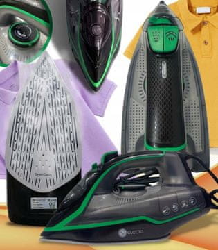 Parni likalnik Vapore Pro Green 3000 W z močno keramično prevleko
