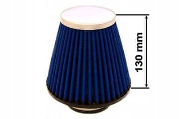 Simota stožčasti filter V: 130 mm Zunanja širina: 80-89 mm JAU-X02208-05 Modra