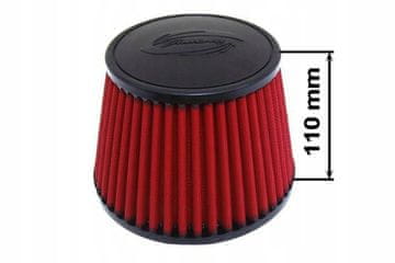 Simota stožčasti filter V: 110 mm Zunanja širina: 114 mm JAU-I04101-03 Rdeča