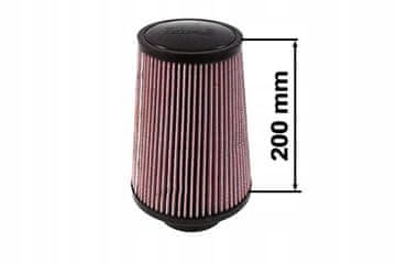 TurboWorks stožčasti filter V: 200 mm Zunanja širina: 101 mm Vijolična
