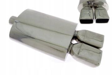 Zadnji dušilec TurboWorks 2x65x86mm, vhod 63,5mm