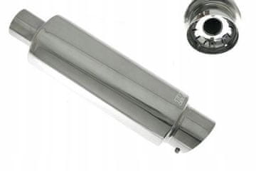 Zadnji dušilec TurboWorks 90 mm, vhod 63,5 mm