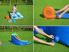 Bestway vodno igrišče H2O Go 365x320x270 cm tobogan in izstrelitev 53408