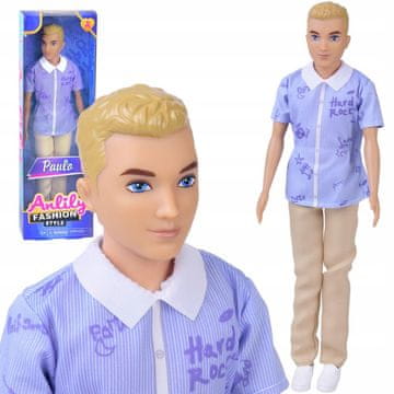 JOKOMISIADA Anlily punčka fant BLOND Paulo v srajci in svetlih hlačah ZA6006 A
