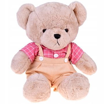 JOKOMISIADA Medvedek - bež Filip 58 cm v roza VINTAGE majici ZA5923 A