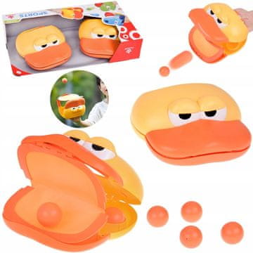 JOKOMISIADA Strelska rokavica z izstrelovalnikom x2 arkadna igra DUCK + kroglice ZA5604