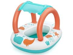 Bestway napihljiv čoln Pontoon Comfort s snemljivo streho in dnom 34203