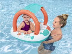 Bestway napihljiv čoln Pontoon Comfort s snemljivo streho in dnom 34203