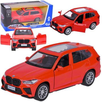 JOKOMISIADA Zbirateljski model MSZ licenčnega kovinskega avtomobila BMW X5M 1:43 ZA5459