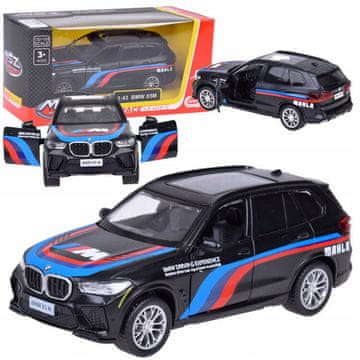 JOKOMISIADA Zbirateljski model MSZ licenčnega kovinskega avtomobila BMW X5M 1:43 ZA5460