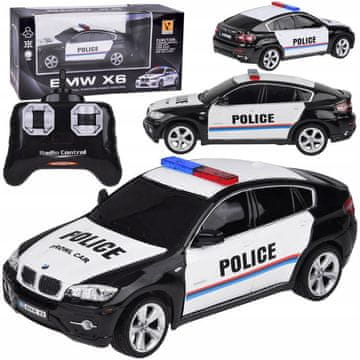 JOKOMISIADA Športni policijski avtomobil BMW X6 z daljinskim upravljalnikom RC0660 CY
