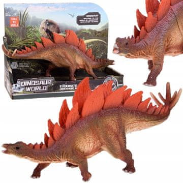 JOKOMISIADA Realistična figurica dinozavra stegozavra iz plastike ZA5194