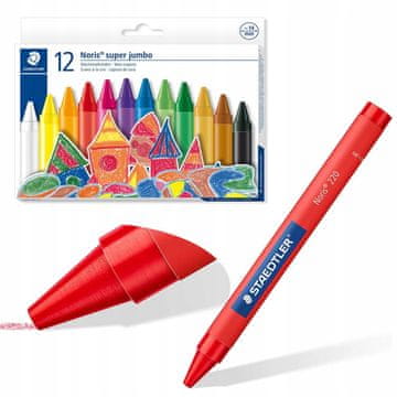 Staedtler Debele Jumbo voščene barvice 12 voščenih barvic AP0010