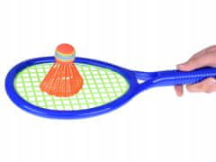 JOKOMISIADA Športni komplet 3 v 1: mreža za odbojko, žoga za badminton, disk SP0772