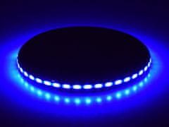 JOKOMISIADA Leteči svetleči LED NLP disk 23 cm za zabavno metanje ZA4957