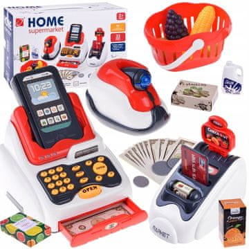 JOKOMISIADA Komplet čitalnikov kartic za blagajno Mini Market za trgovino ZA4636