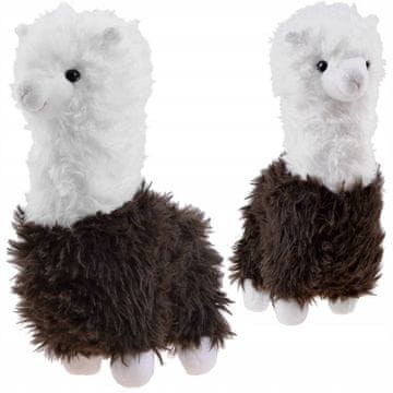 JOKOMISIADA Plišasta maskota alpaka, lama, 28 cm ZA4402