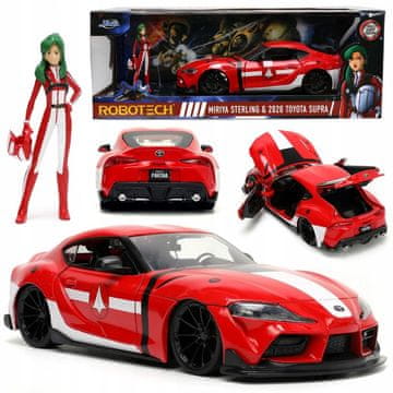 Robotech Metal Car: Miriya Sterling in Toyota Supra 2020 1:24 ZA6184