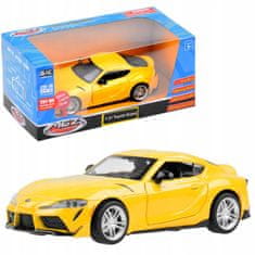 JOKOMISIADA Toyota GR Supra kovinski avtomobil v merilu 1:31, registrska številka ZA3758