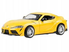 JOKOMISIADA Toyota GR Supra kovinski avtomobil v merilu 1:31, registrska številka ZA3758