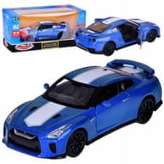 JOKOMISIADA Nissan GT-R model kovinskega avtomobila 1:32 z odpirajočimi se vrati ZA3757