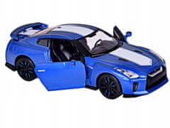 JOKOMISIADA Nissan GT-R model kovinskega avtomobila 1:32 z odpirajočimi se vrati ZA3757