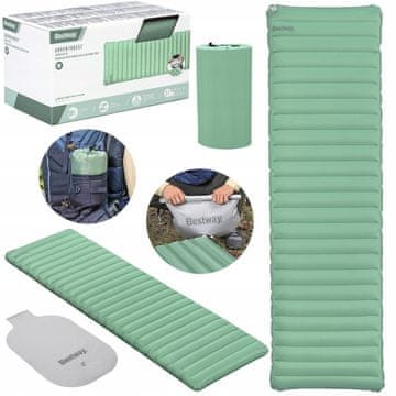 Bestway Napihljiva spalna podloga AdventuRest vzmetnica 188 x 58,5 x 7,5 cm 69617