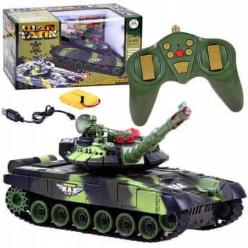 JOKOMISIADA 2,4 GHz bojni tank na daljinsko upravljanje RC0036ZI