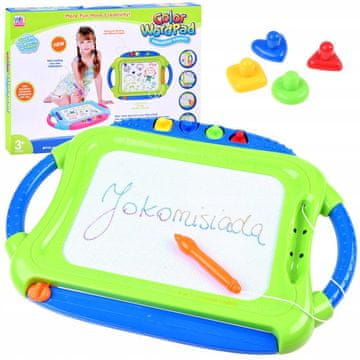 JOKOMISIADA Barvna tabla z radirko + žigi TA0089