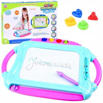 JOKOMISIADA Barvna tabla z radirko + žigi TA0089
