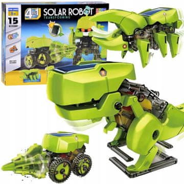 JOKOMISIADA Solarni dinozaver 4-v-1 izobraževalna igrača ZA2921
