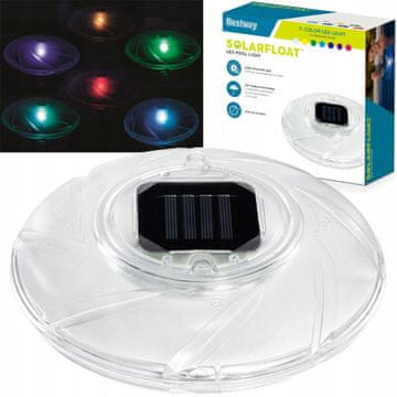 Bestway solarna svetilka za bazen, premer: 18 cm, 58111
