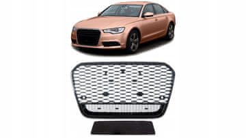 Audi A6 C7 sijajno črna maska