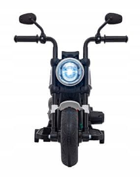 RAMIZ FASTER Chopper akumulatorski motor za otroke bele barve + FM radio 6V/4 5Ah