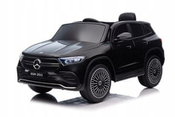 Mercedes Benz EQA 250 Črn varnostni gumb za ustavljanje vozila iz eko usnja