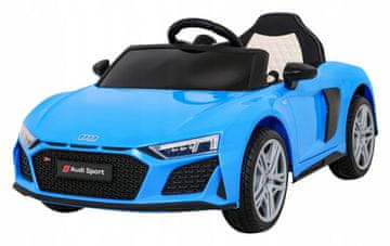 Audi R8 LIFT avtomobilček na baterije, moder + daljinski upravljalnik + EVA kolesa + MP3