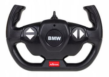 Rastar BMW X6 M bel model 1:14 avtomobil na daljinsko upravljanje + 2,4 GHz daljinski upravljalnik