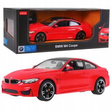 Rastar BMW M4 Coupe 1:14 rdeč, 2,4 GHz daljinski upravljalnik