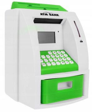 RAMIZ Bankomat za otroke, stare 3+ let, s kartico, PIN-om in interaktivnimi funkcijami