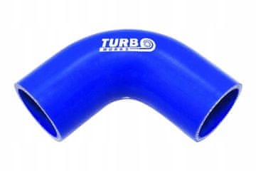 90-stopinjski komolec TurboWorks moder 63 mm