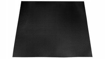 Turboworks ekstrudirana aluminijasta toplotna zaščita 60x60cm 0,5mm črne barve