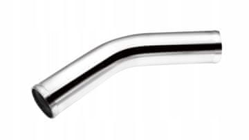 Aluminijasta cev 45 stopinj 63 mm 35 cm