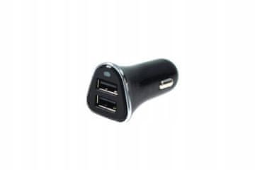 Avtomobilski polnilnik 12-24V 2xUSB 3.4A